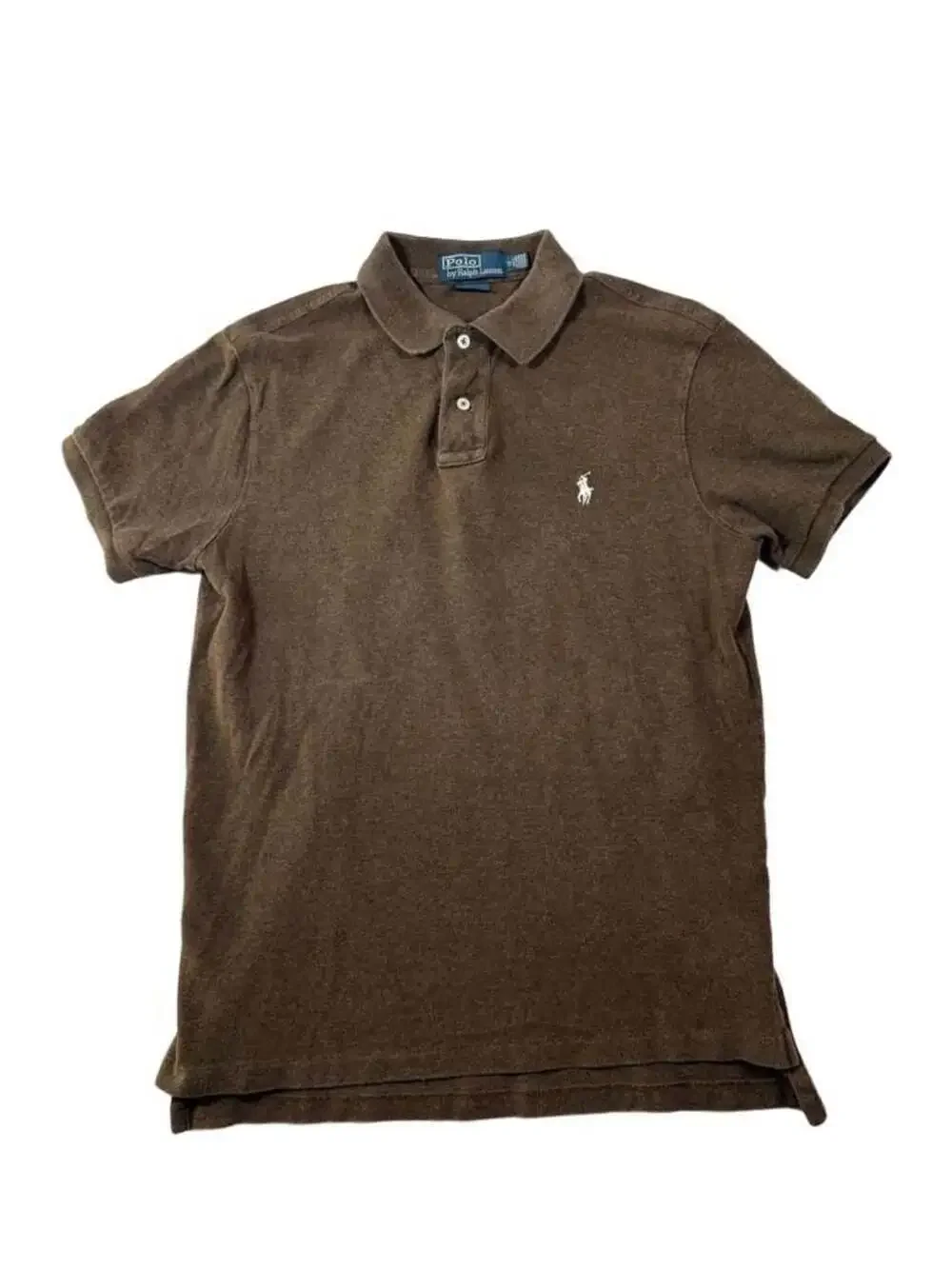 Polo Ralph Lauren Custom Fit Brown Short Sleeve Polo Shirt